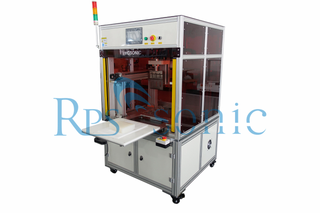 Automatizada por ultrasonidos máquina de corte de la torta