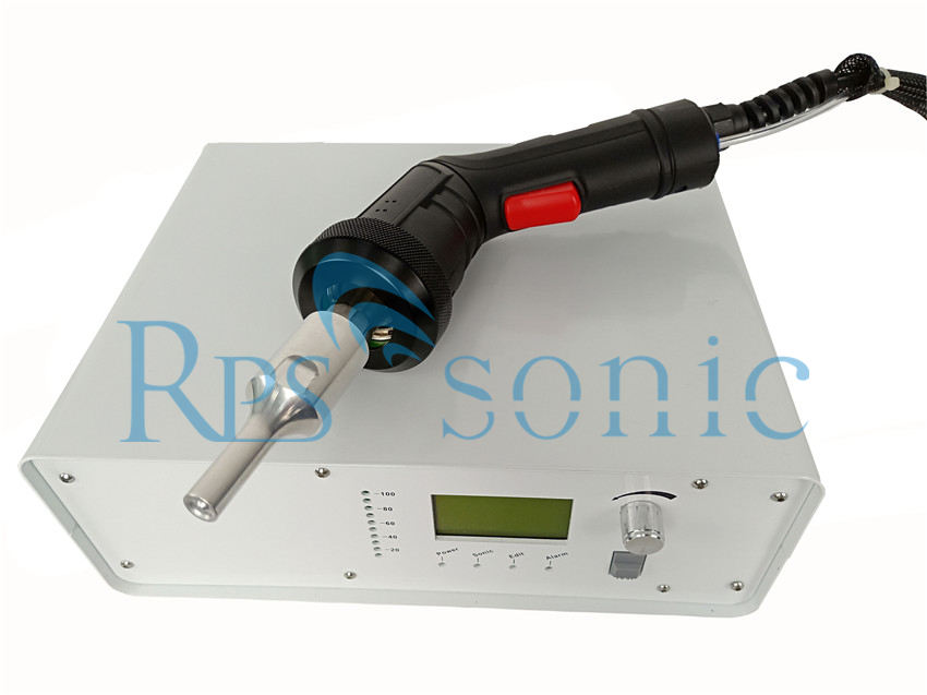 Máquina portátil de soldadura por puntos ultrasónica de 35 kHz para soldadura automática 