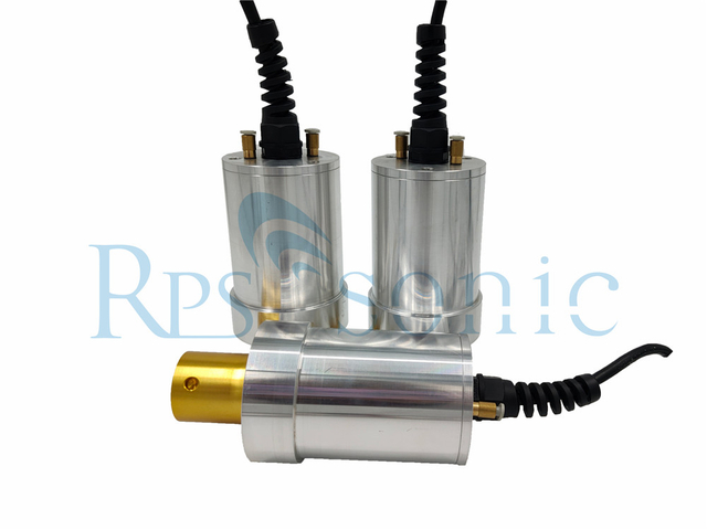 Transductor a prueba de agua Dukane 41S30 para corte de alimentos por ultrasonidos