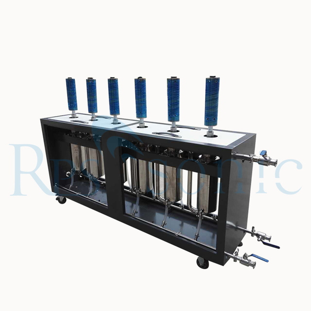 Equipo homogeneizador ultrasónico de 20Khz para preparación de grafeno.