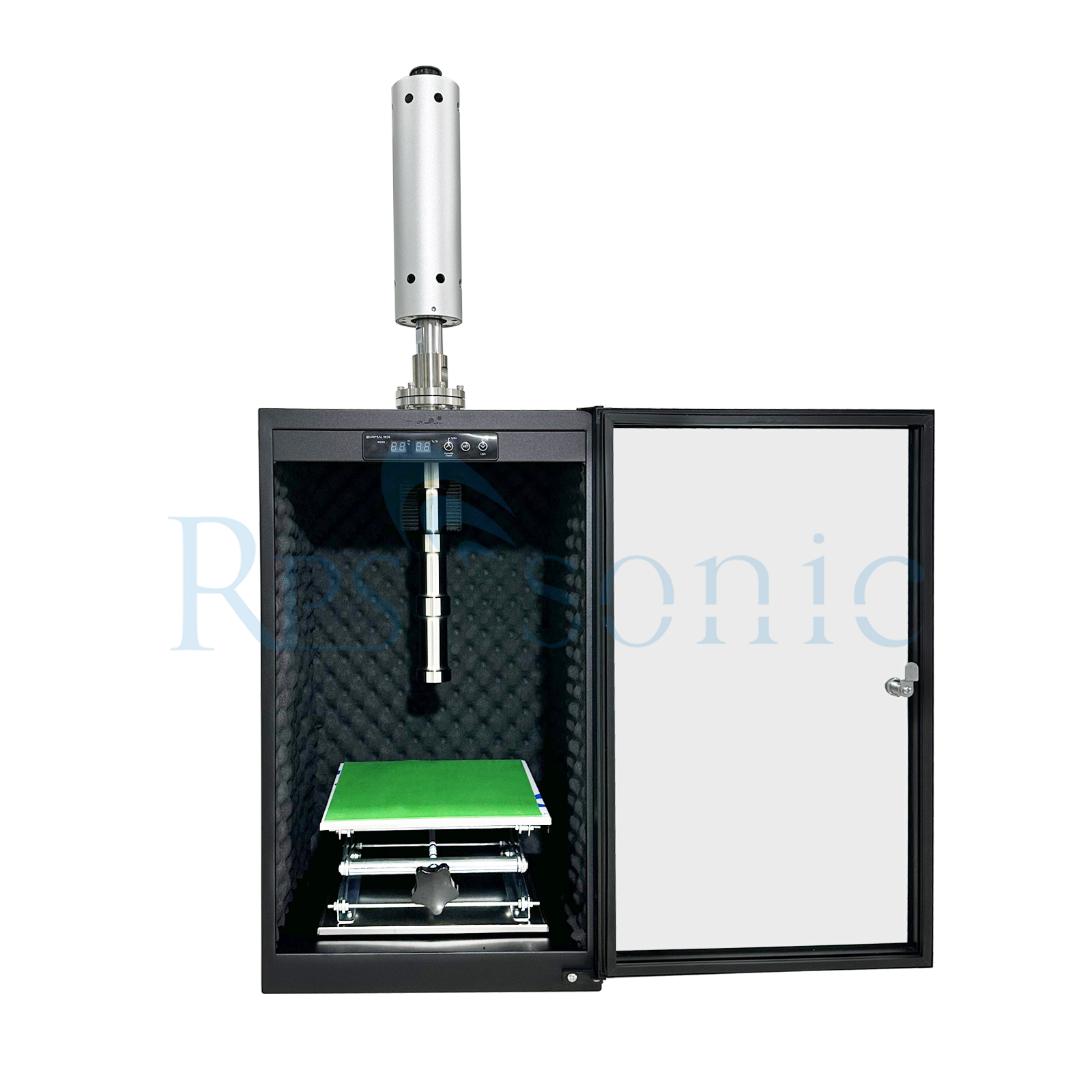 Máquina de emulsificación ultrasónica de homogeneón ultrasónico industrial de alta calidad con caja insonorizada