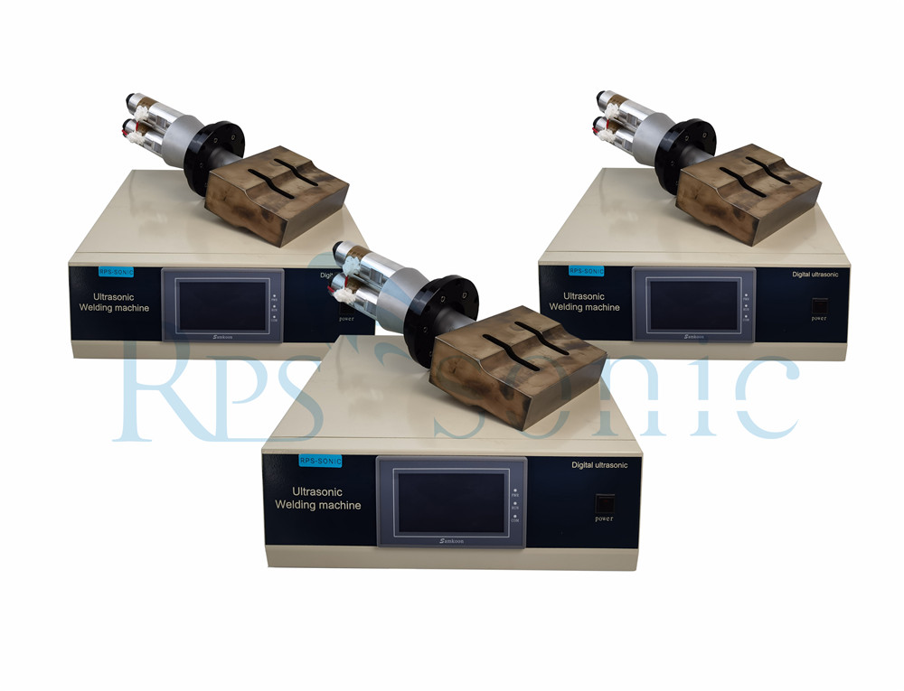 Transductor de soldadura ultrasónica de 20Khz y 3200W para sellado y corte de telas no tejidas de alta velocidad
