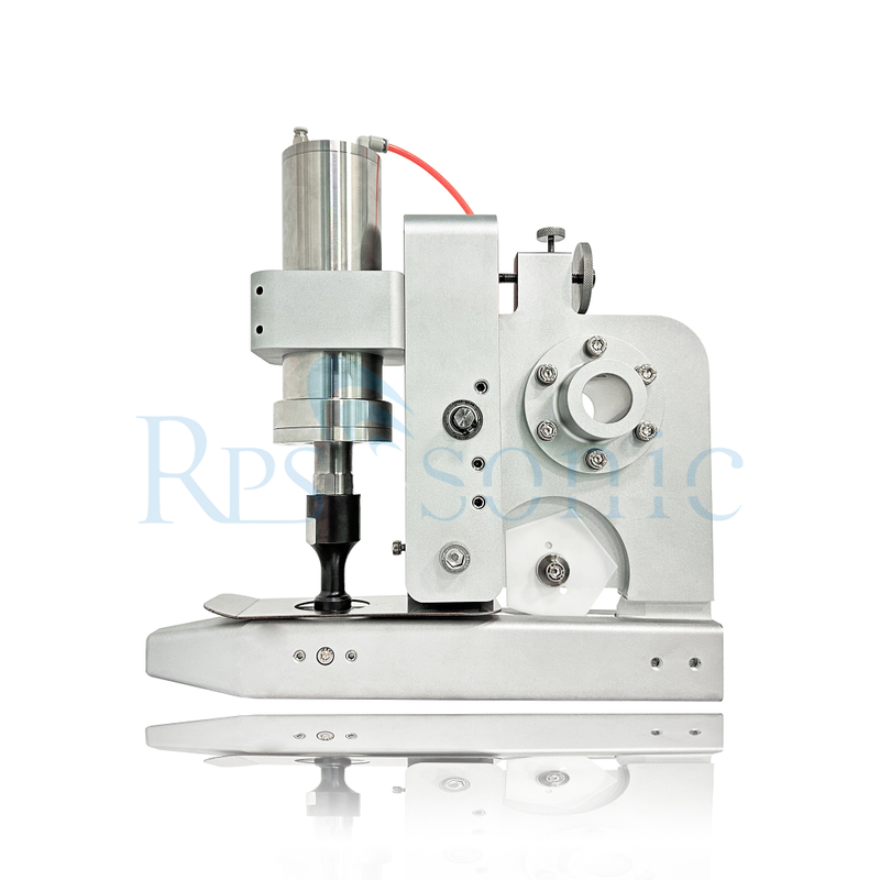 Máquina cortadora y selladora ultrasónica de alta calidad con máquina cortadora de rodillos con cilindro de aire