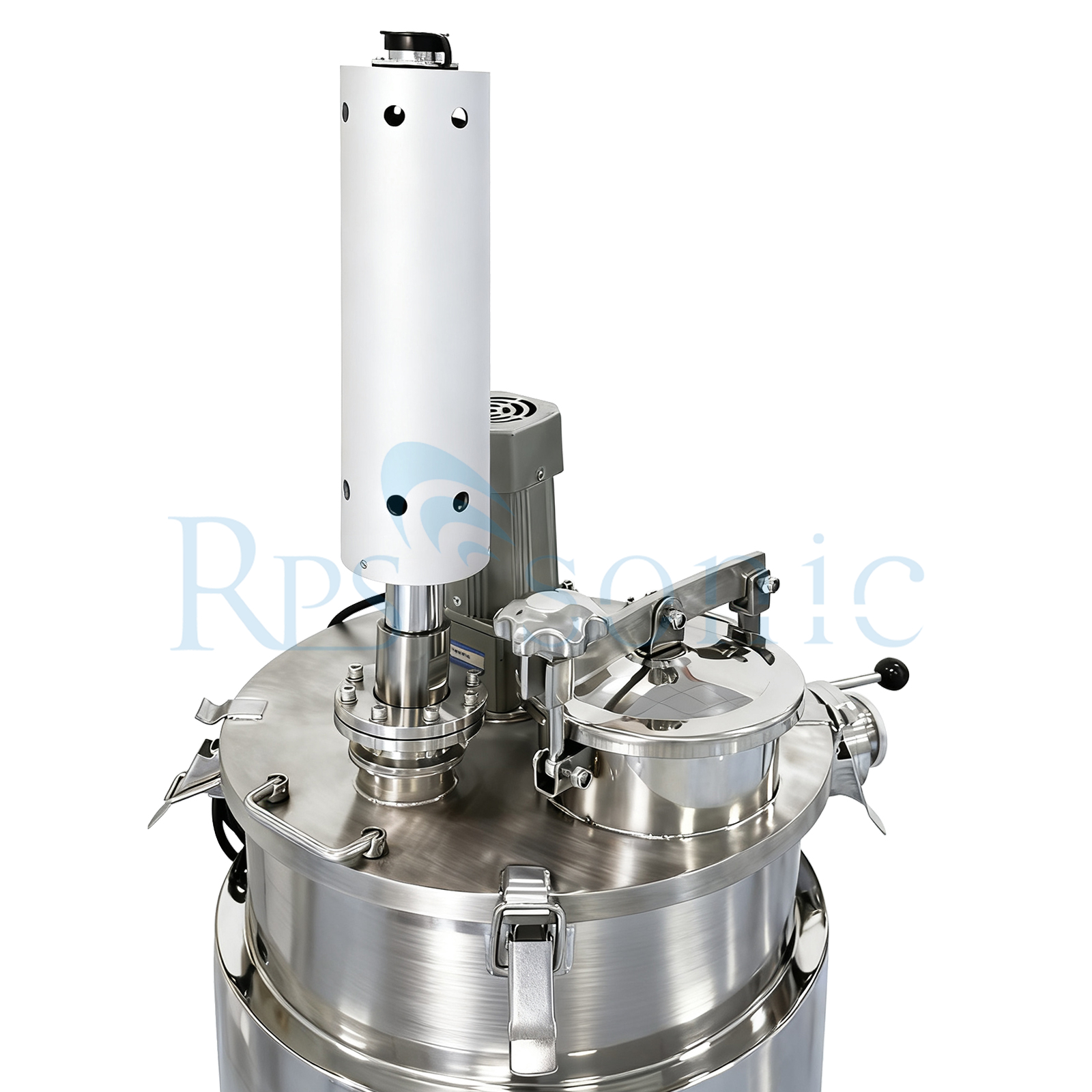 Sistema de dispersión homogeneizador ultrasónico industrial 30L para nanopartículas