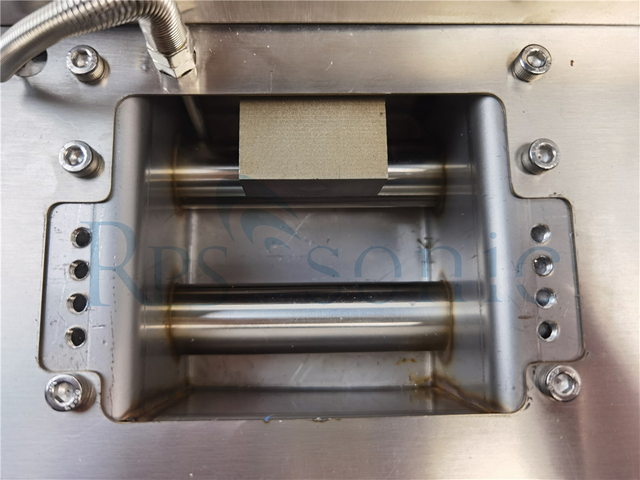 Soldadura sin fundente mediante crisol ultrasónico de 20 kHz para sistema de estañado de alambre