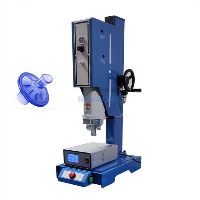 Máquina de soldadura automática con filtro de respiración de espirometría, máquina de soldadura ultrasónica para productos médicos
