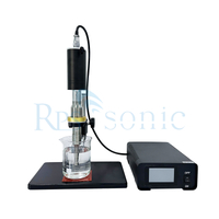 Máquina de mezcla de sonicador de homogeneizador ultrasónico de 1500W de laboratorio con enfriamiento del ventilador