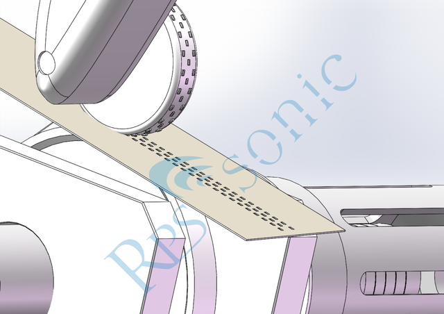 Bocina rotatoria ultrasónica simétrica de 35KHZ para soldadura acústica radial