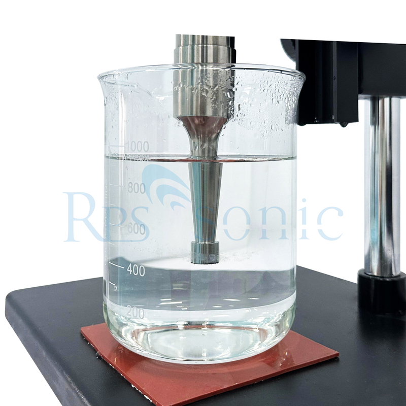 Máquina de mezcla de sonicador de homogeneizador ultrasónico de 1500W de laboratorio con enfriamiento del ventilador