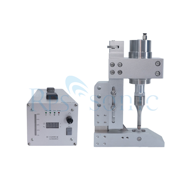 Máquina portátil de corte y sellado ultrasónico