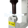 Máquina ultrasónica de sellado y corte con una máquina de pordigas de rueda de rodillo para soldadura de tela y corte