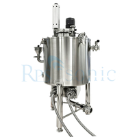 Extractor de homogeneizador ultrasónico industrial 50L con tanque de calentamiento de tres capas para la extracción de frutas
