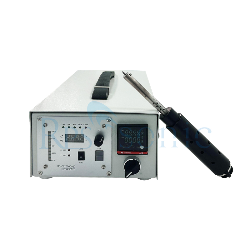 Máquina de soldadura ultrasónica portátil de 20kHz para una pistola de mano Sn.