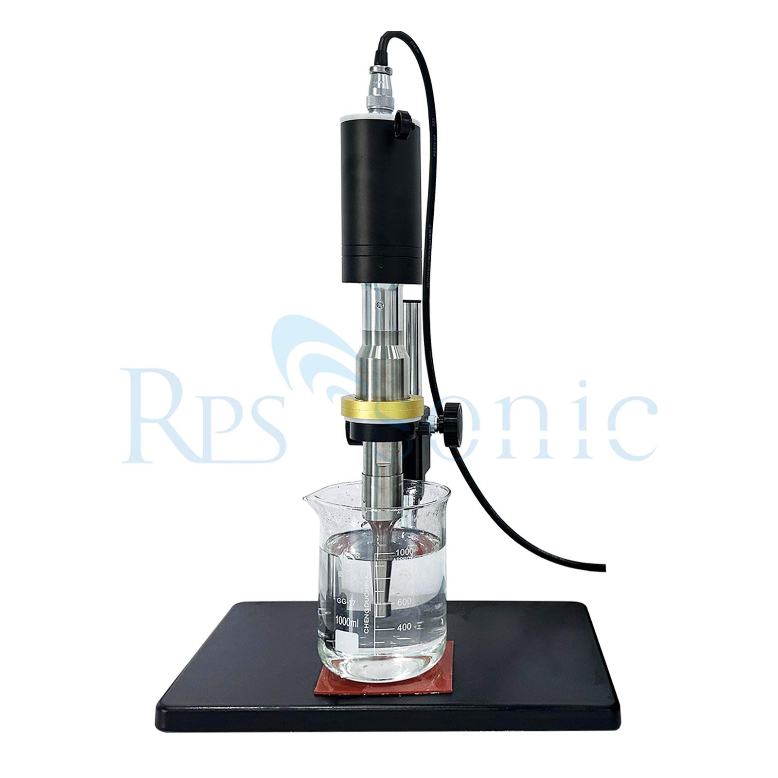 Máquina de mezcla de sonicador de homogeneizador ultrasónico de 1500W de laboratorio con enfriamiento del ventilador