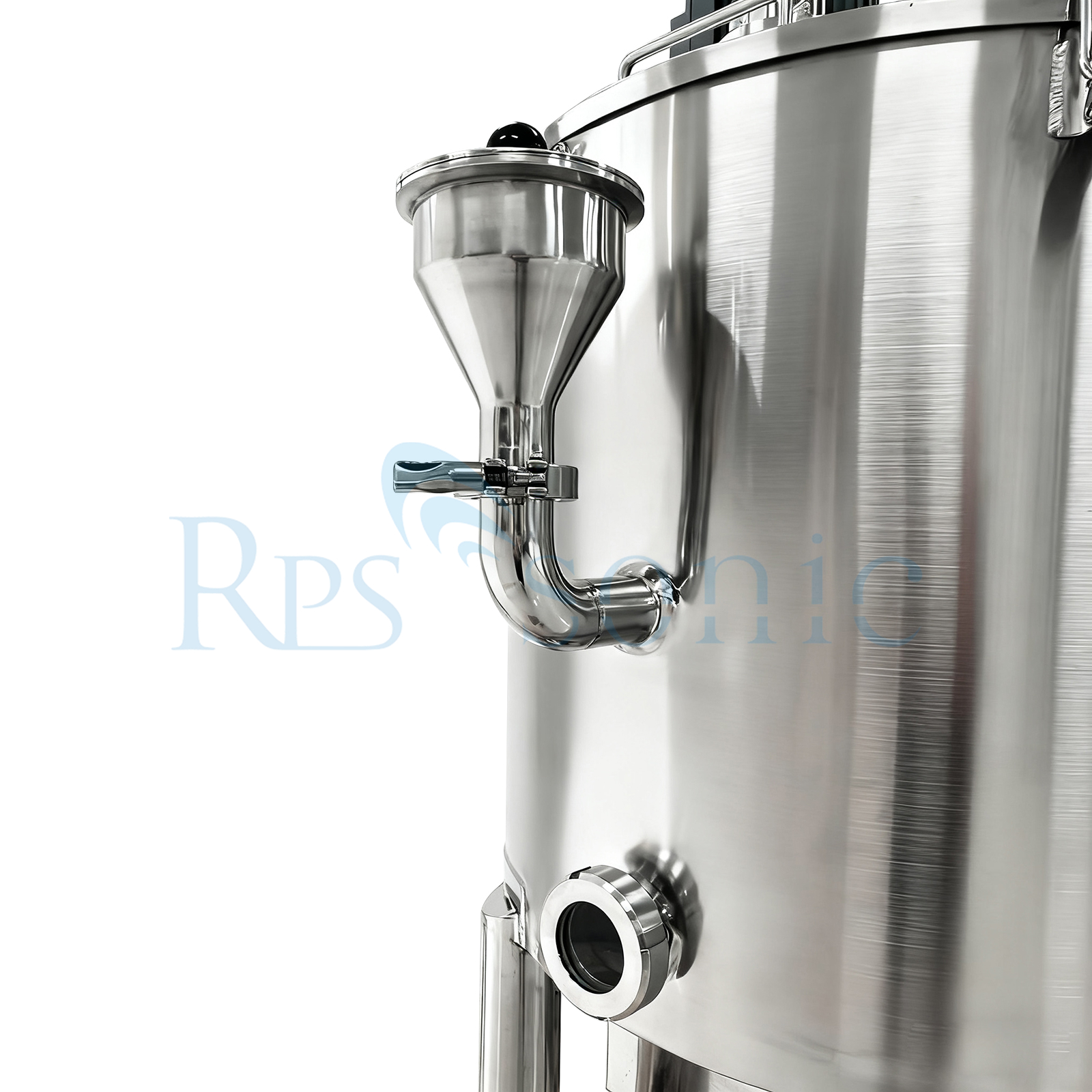 Extractor de homogeneizador ultrasónico industrial 50L con tanque de calentamiento de tres capas para la extracción de frutas