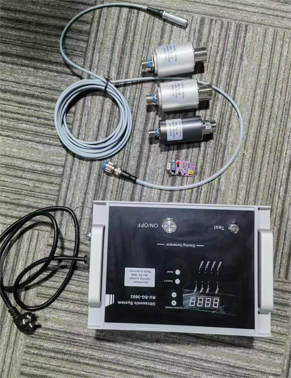 Tamiz de cribado vibratorio ultrasónico de alta eficiencia, transductor de máquina de tamizado ultrasónico con generador para tamiz de polvo