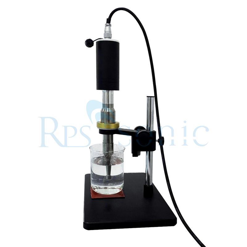 Máquina de mezcla de sonicador de homogeneizador ultrasónico de 1500W de laboratorio con enfriamiento del ventilador