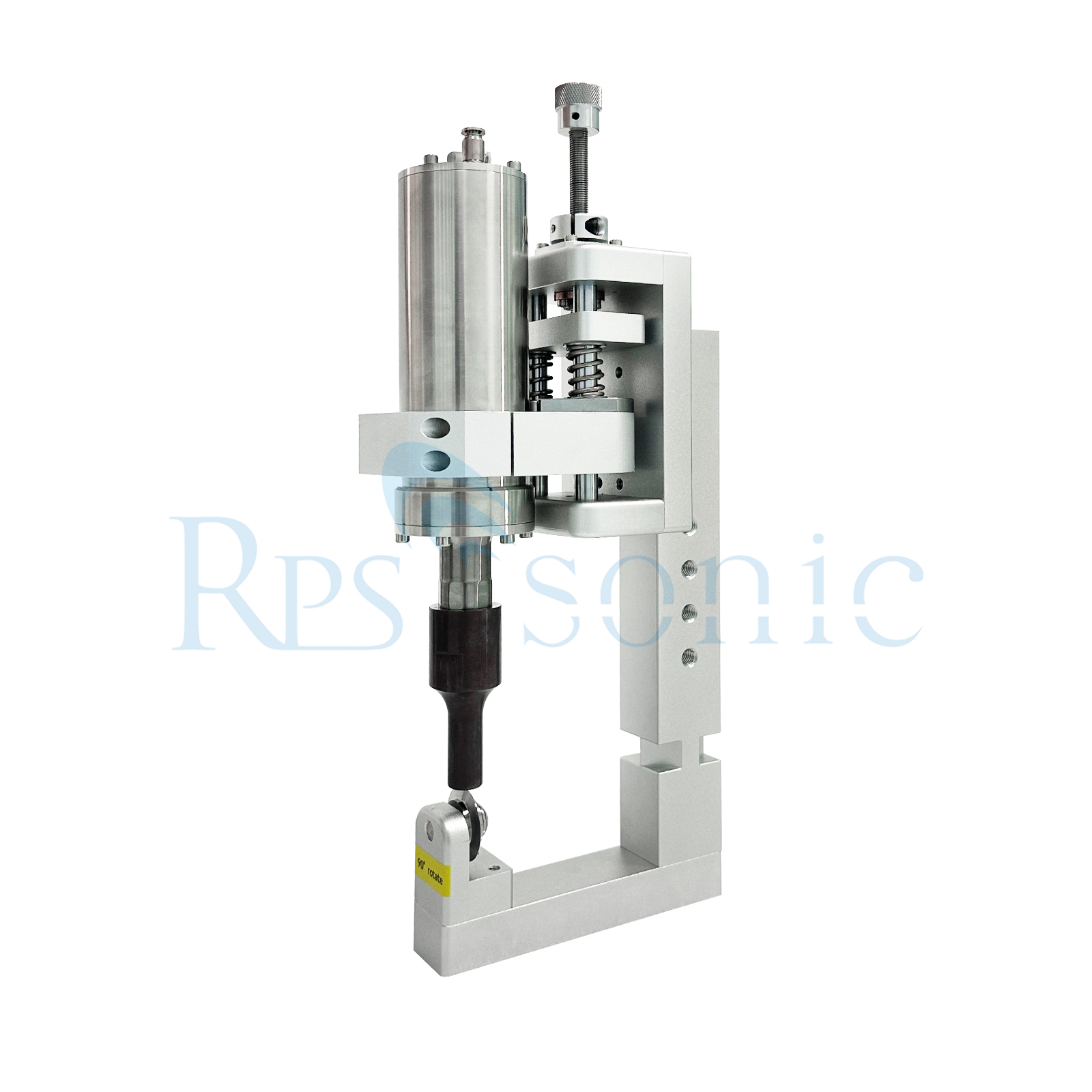 Máquina ultrasónica de sellado y corte con una máquina de pordigas de rueda de rodillo para soldadura de tela y corte