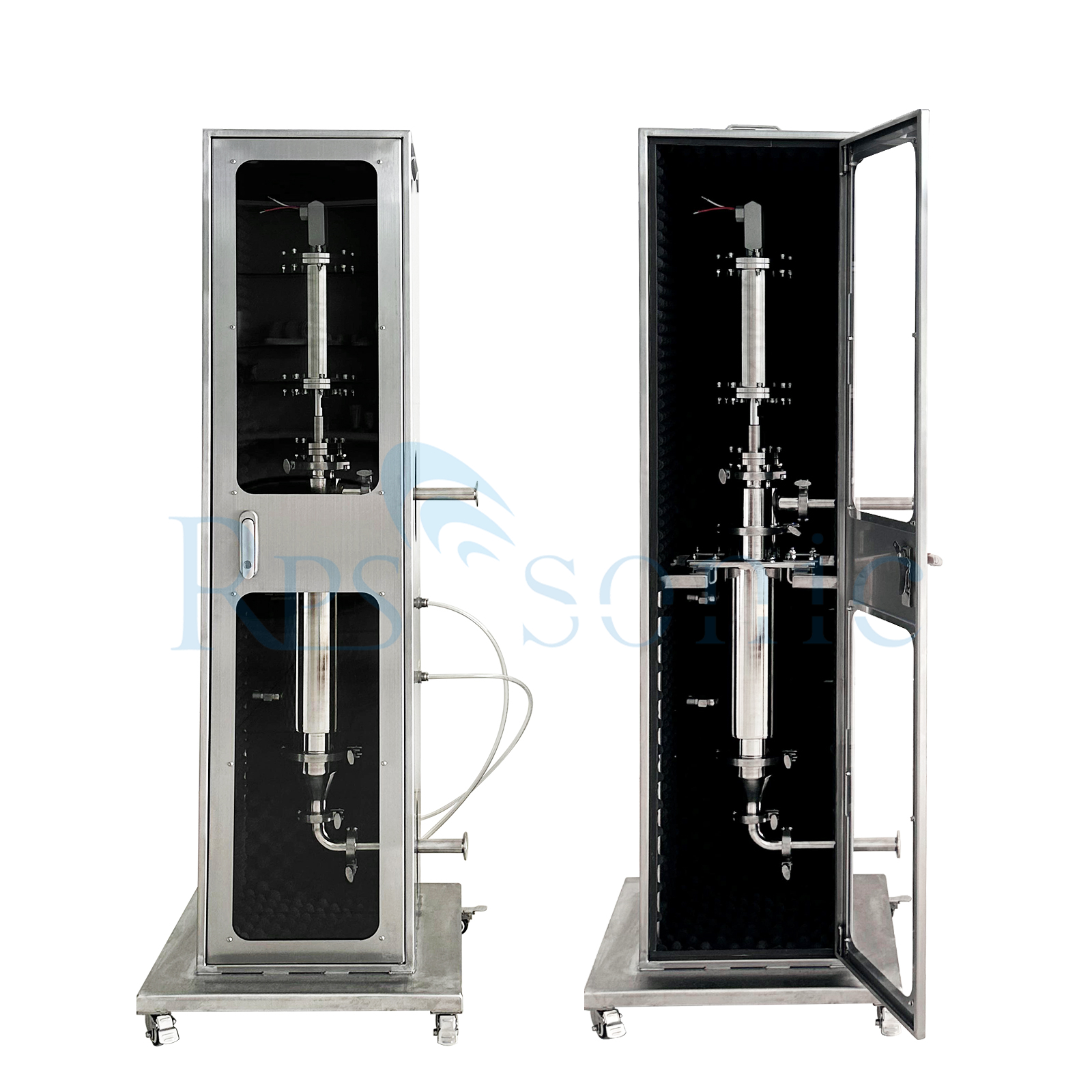 3000W Homogeneizador ultrasónico anti-explosión para procesamiento de alcohol etílico con caja a prueba de sonido